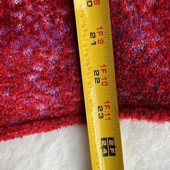 Lainey Keogh Made in Ireland Red Cashmere Sweater Size Medium/Large - Picture 9 of 9